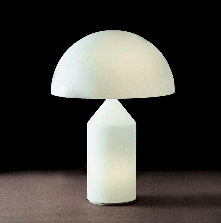  — Atollo lampada/light, O-luce 1977