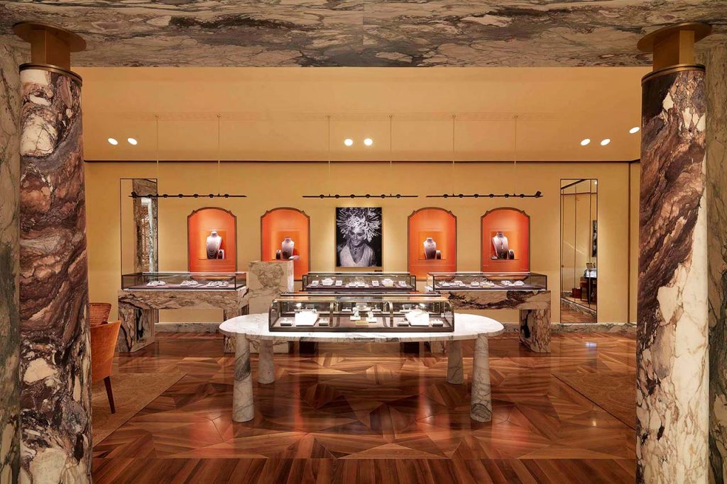 — Bulgari London Boutique, 2015 (ph. Massimo Listri, courtesy Bulgari)