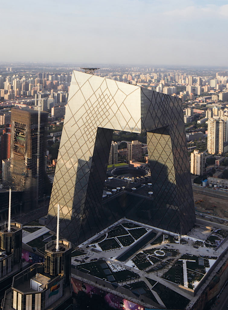 — CCTV television station and headquarters, Beijing, China. 2002–ongoing. Ph. Iwan Baan