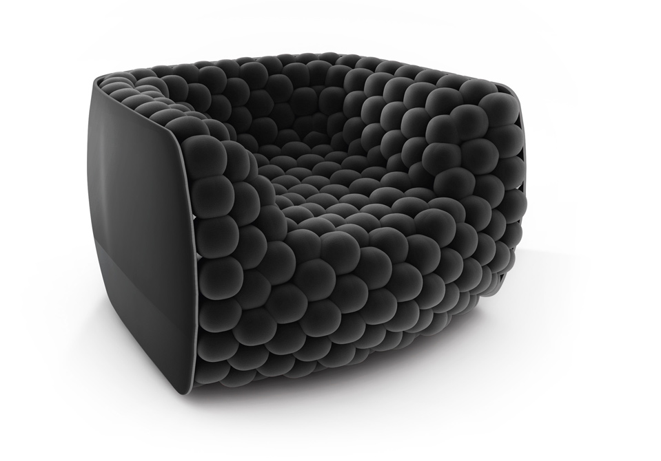 — BLUEBERRY, Sculpture armchair, 2012