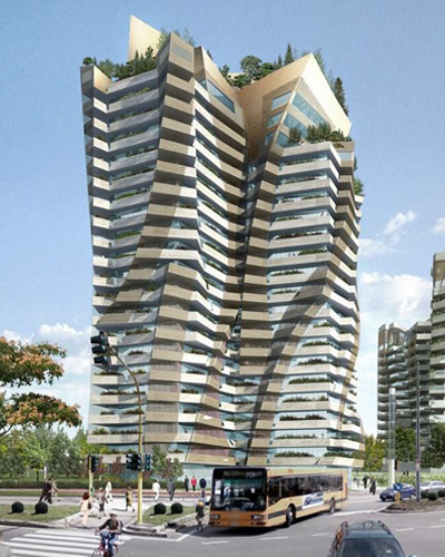 City Life — Milano, Italy — veduta d’insieme