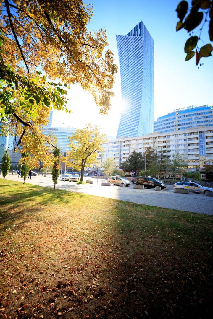 Zlota 44 — Varsavia, Polonia — scorcio verticale