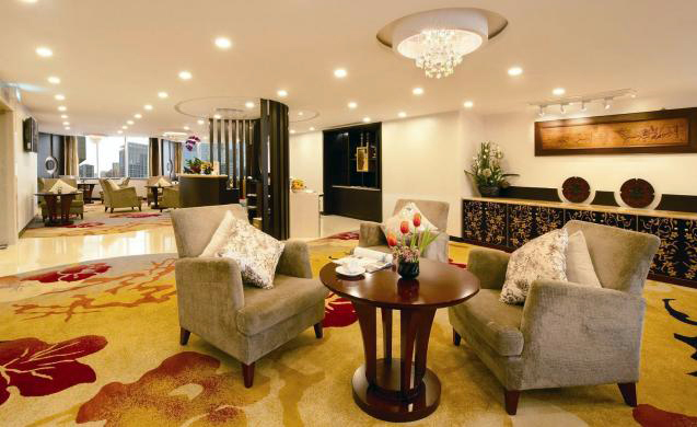 Grand Emperor Hotel — Macao, Cina — scorcio verticale