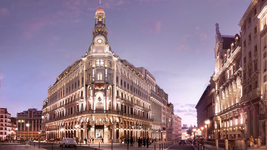 Four Season Madrid — Madrid, Spagna — scorcio verticale