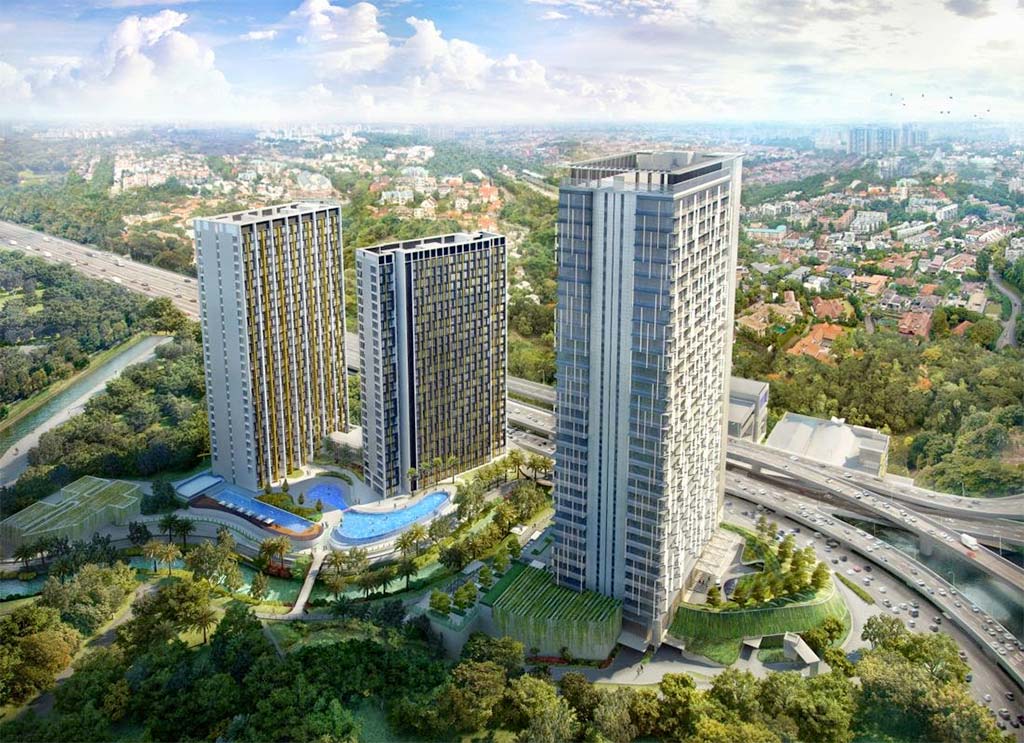 Izzara Towers — Jakarta, Indonesia — scorcio verticale