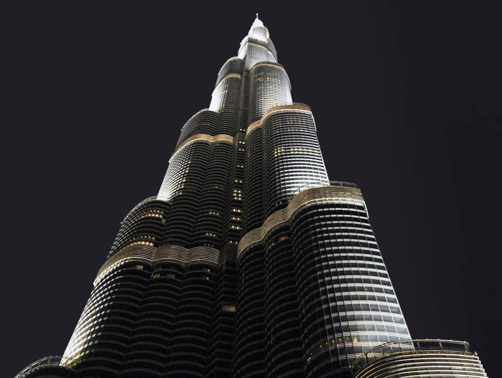 Burj Khalifa — Dubai, UAE — veduta d’insieme