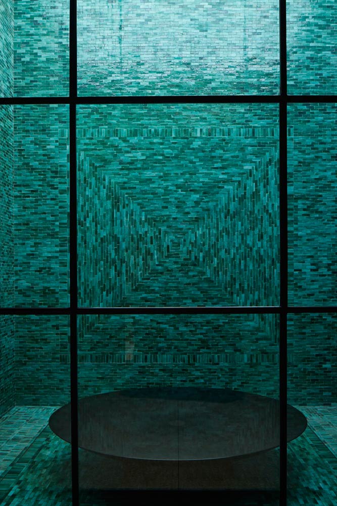 Museo Yves Saint Laurent — Marrakech, Marocco — scorcio verticale