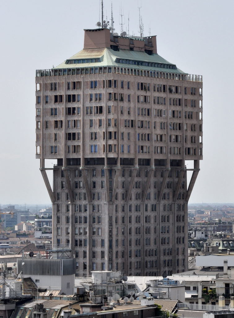 — Torre Velasca, Milano, 1958